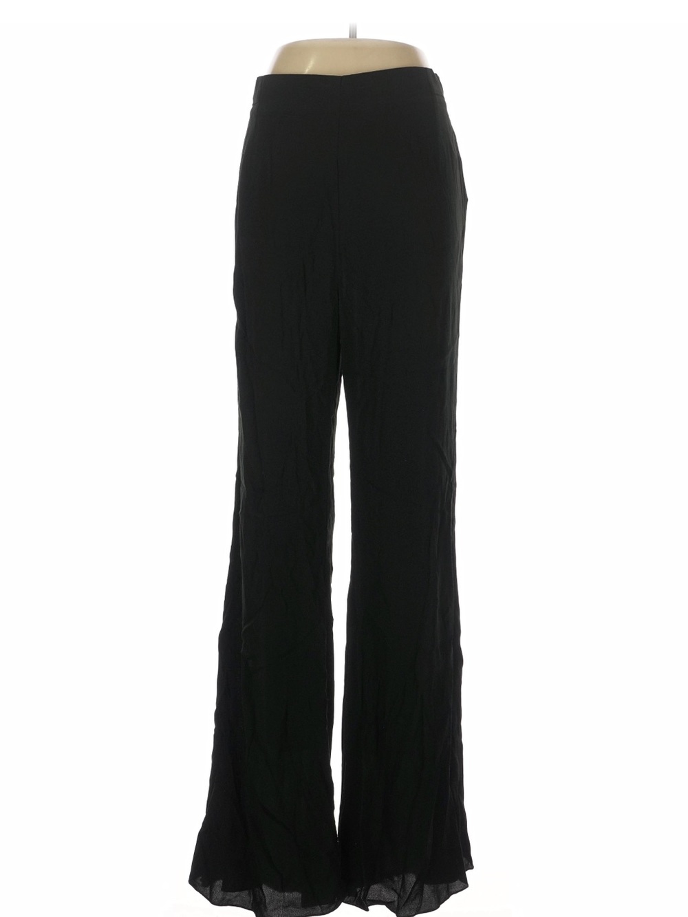 Mister Zimi Black Wide-Leg Flowy Pants